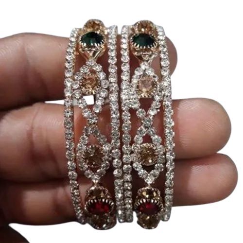 Premium Brass Traditional Imitation Bangles - Sizes 2/2, 2/4, 2/6, 2/8 | Durable, Scratch-Resistant, Skin-Friendly, Glossy Shine, Timeless Appeal