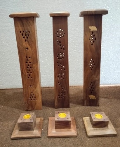 Wooden Incense Holder
