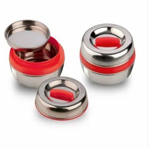 2 Piece Stainless Steel Lunch Box