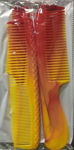 3 Inch Lightweight Plastic Hair Comb - Versatile Design, Smooth Teeth, Travel-Friendly with No-Slip Grip, Easy to Clean, Available in Vibrant Colors
