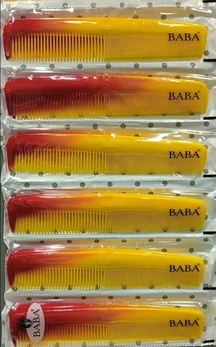 9 Baba Comb - 7 Inch | Lightweight, Durable, Versatile Design, Smooth Teeth, No-Slip Grip, Easy to Clean, Affordable, Color Variety
