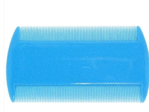 Blue Lice Comb - 3 Inch | Lightweight, Durable, No-Slip Grip, Versatile Use, Easy to Clean, Travel-Friendly, Smooth Teeth, Color Variety