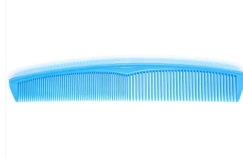 Blue Plastic Hair Comb
