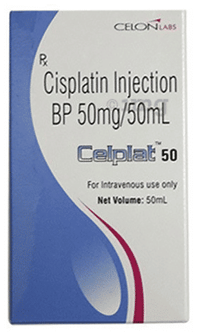 Celplat 50Mg Injection - Physical Form: Liquid