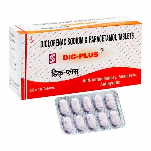 Dic Plus Diclofenac Sodium Paracetamol Tablet