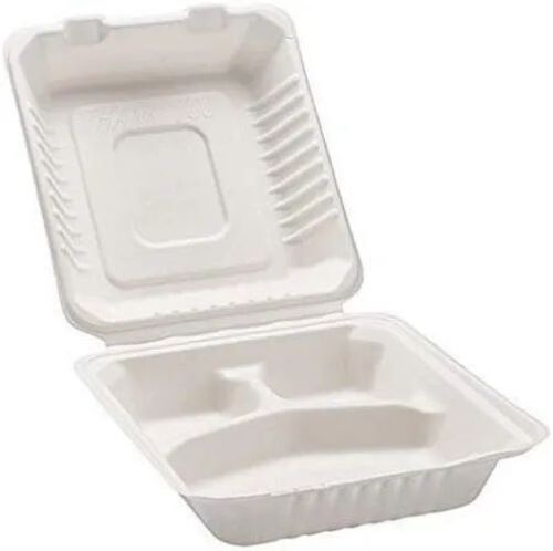 Disposable Plastic Food Container - 6X6 Inch, Premium Quality, Durable BPA-Free Plastic | Microwave-Safe, Dishwasher-Safe, Airtight Seals, Stackable Design