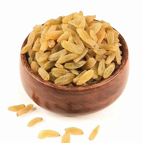 Dry Yellow Raisins - Organic, Loose Seed, 12-Month Shelf Life, Moisture 2% | Grade A, Common Size, Bright Yellow Color, India Origin