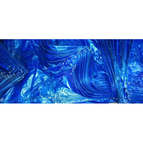 LDPE Tarpaulin Sheet - 90 to 250 GSM | UV Stabilized, 100% Waterproof, Tear-Resistant with Reinforced Edges