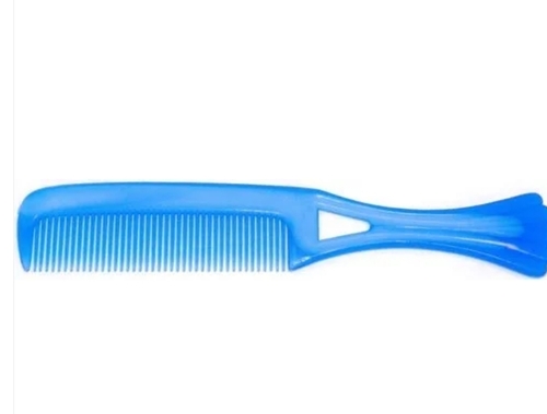 Lightweight Durable Hair Comb - 9 Inch Blue | Versatile Use, Smooth Teeth, Travel-Friendly, No-Slip Grip, Easy to Clean