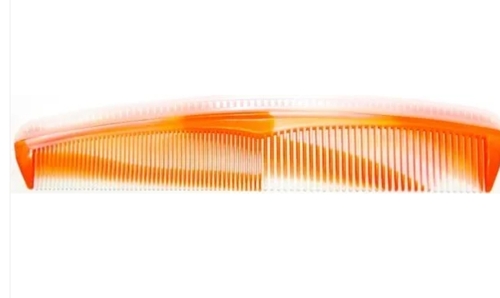 Household Orange Hair Comb - 7 Inch | Lightweight, Durable, Smooth Teeth, Travel-Friendly, No-Slip Grip, Easy to Clean, Versatile Use, Color Variety