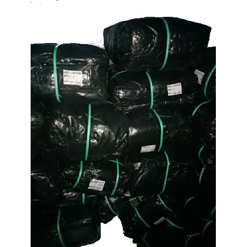 Black PE Laminated Tarpaulin - 90 GSM, Heavy-Duty, UV Resistant, Waterproof with Reinforced Edges and Eyelets for Secure Fastening