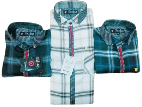 Men Check Shirts