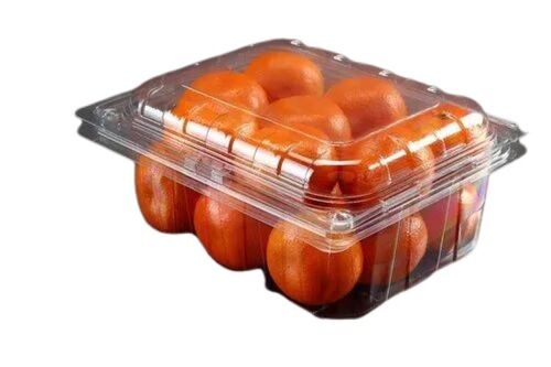 Plastic Fruit Packaging Box - Transparent PP (Polypropylene) Material | Eco-Friendly Convenient Packaging Leak-Proof Design Lightweight Secure Closure