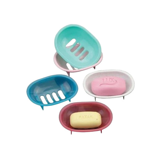 Plastic Soap Dish - Virgin Plastic Material, Bathroom Usage | Durable and Elegant Design