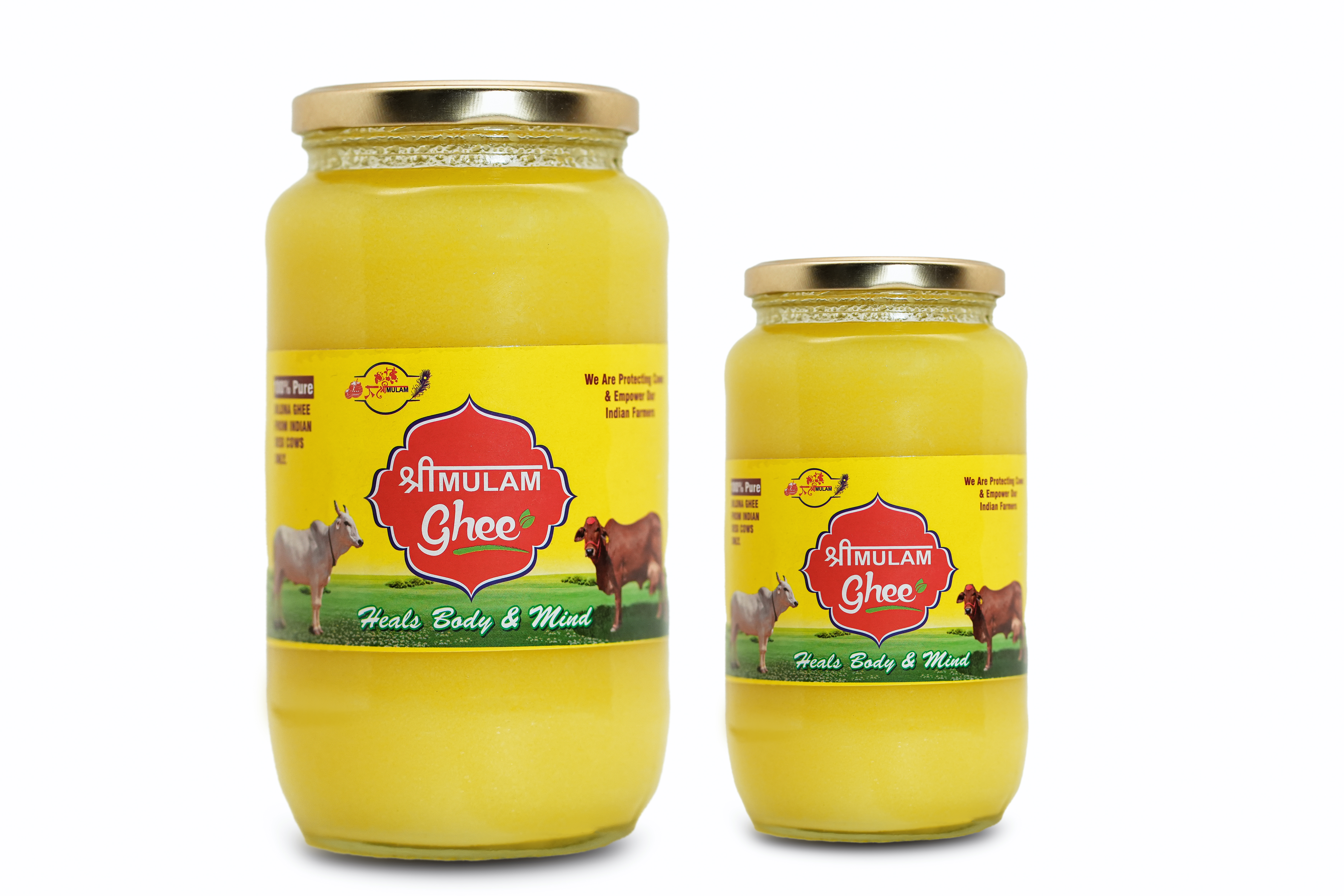 Pure Cow Ghee - Desi Bilona Ghee - Organic Ghee 