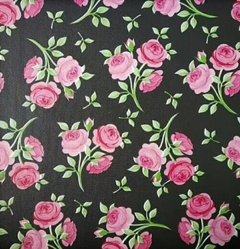 Pvc Printed Roll - 54 Inch Width, Multicolor PVC Printed Roll for Duffle Bag Packaging | Versatile Material, Suitable for All Sizes