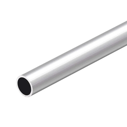 Silver Aluminum Round Pipe