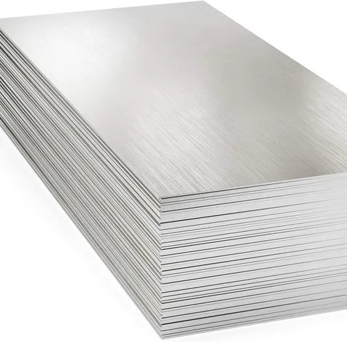 Stainless Steel 304 HR Plate - Durable, High Strength, Corrosion Resistant | Silver Finish, Industrial Steel Sheet, Ideal for Various Applications