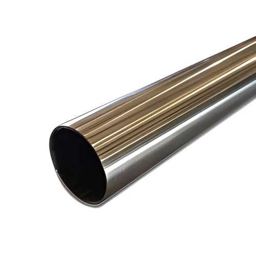 Stainless Steel Round Pipe - Duplex Stainless Steel, Seamless, Silver | High Strength, Durable, Corrosion Resistant
