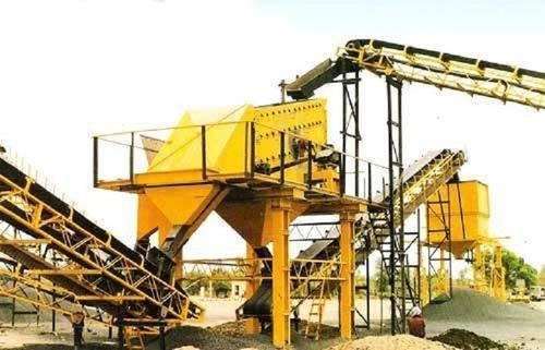 Stone Crusher Plant - 15-650 TPH Capacity, 110 KW Power, Energy-Efficient Operation | Mild Steel, Automatic Grade, Low Maintenance