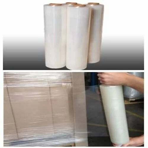 Stretch Wrapping Film - Plain Pattern, Industrial Use, Roll Packaging, New Condition