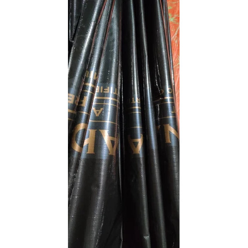 Tarpaulin Tent Cover - HDPE Woven Material 68 To 300 GSM Black Color | Waterproof PE Laminated Standard Design for Water and Wind Protection