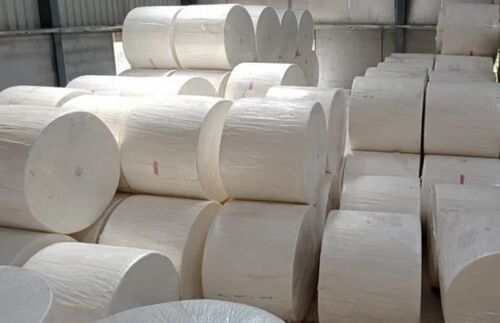 Tissue Paper Jumbo Roll Napkin - 11-15 GSM, Jumbo Roll Size, High Absorbency, Soft Texture, Durable Ply, Tear-Resistant, Economical Use | Ideal for Office, Hotel, Travel, Feminine, and Household Use