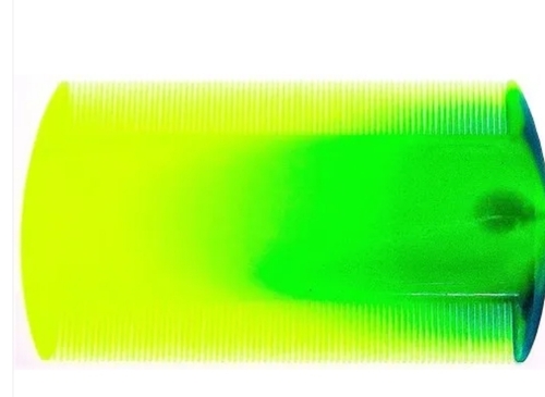 Lightweight Durable Lice Comb - 3 Inch | Versatile Use, Smooth Teeth, Flexible Design, Travel-Friendly, No-Slip Grip, Affordable Color Variety