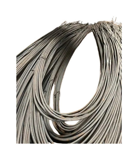 High Quality TMT Bars - Mild Steel, Round Shape, Standard Size, Gray Color, Hot Rolled, High Tensile Strength | Ruggedly Constructed, Heavy-Duty, Corrosion and Rust Resistant