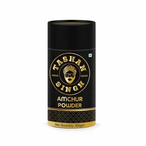 Amchur Powder - 100 g Dried | FSSAI Certified, Grade A, Room Temperature Storage, Paper Tube Box Packaging