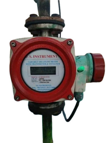 Chlorine Gas Digital Flow Meter 