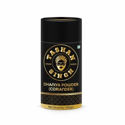 Coriander Seed Powder - Sadhana (Cs-4) 100 Gm Paper Tube Box, Dried, Fssai Certified, Grade A, Best For Storage At Room Temperature