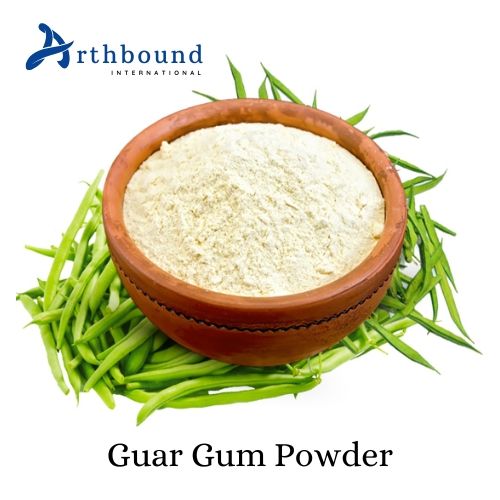 Food Grade Guar Gum Powder - Color: White