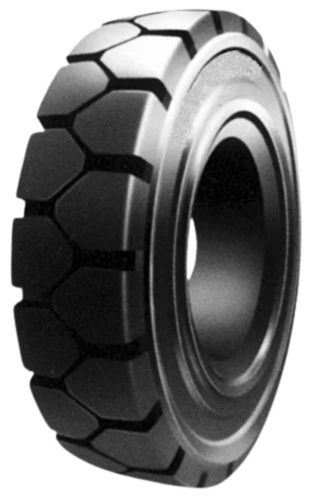 Forklift Truck Tyre - Durable Rubber Material, Standard Size, Black Color | New Condition, Very Good Quality, Fine Finishing, 1 Year Warranty