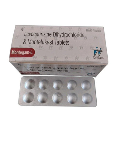 Levocetirizine Dihydrochloride And Montelukast Tablets - Medicine Grade, For Hospital & Clinic Use, Prescription Required, Tablet Form