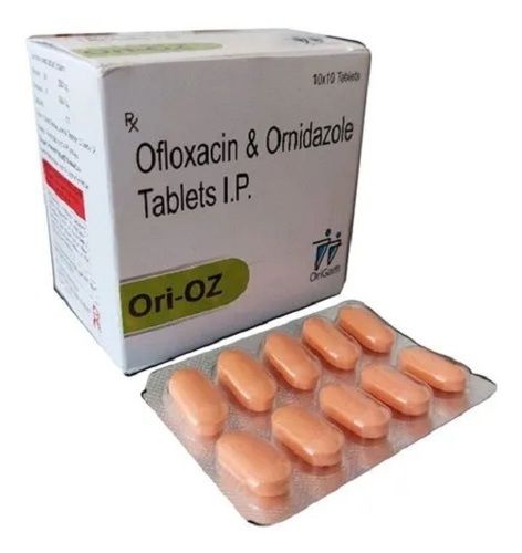 Ofloxacin Ornidazole Tablets IP - Medicine Grade, Prescription Required for Hospital and Clinic Use, Packaged in Convenient Tablets