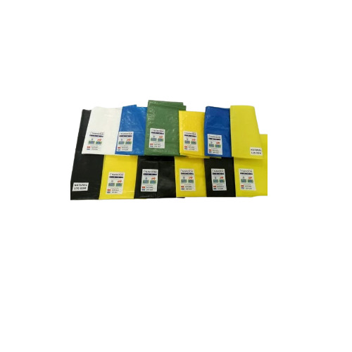 Plastic Tadpatri - HDPE 68-300 Thickness Multiple Colors | Waterproof PE Laminated Woven Design for Water and Wind Protection