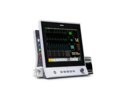 Portable Patient Monitor - LED Display 12.1 Inch, Electric Power Source, New Condition, Automatic Operation, Durable Plastic and Steel, Ideal for Hospital Use