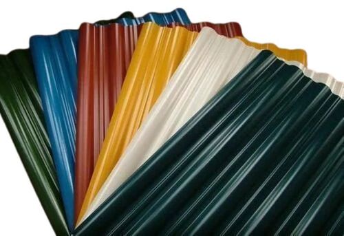 Roofing Sheet - Steel, Rectangular, Plain | Premium Quality, Weather-Resistant, Corrosion-Resistant, Lightweight, UV Protection, Easy Installation, Thermal Insulation, High Durability