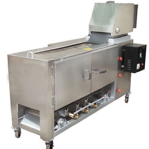 Semi Automatic Chapati Making Machine - Steel, Standard Size, Silver Color | High Quality, Non Stick Coating, Environment Friendly, High Efficiency, Multi Functional, Corrosion and Shock Resistant
