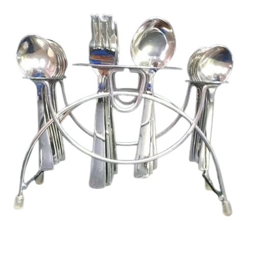 Spoon Set - Polished Stainless Steel Customizable Size Attractive Round Design | Ideal for Home and Restaurant Use