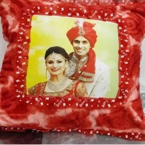 Wedding Couple Print Sublimation Cushion