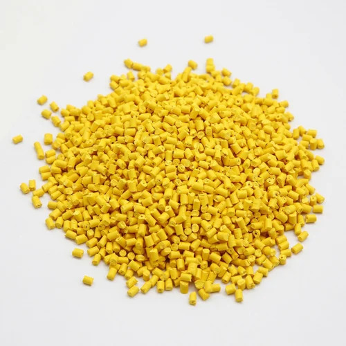 Yellow Polypropylene Granules - Recycled Industrial Grade PP, Eco-Friendly Material Feature