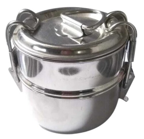 2 Tier Stainless Steel Lunch Box