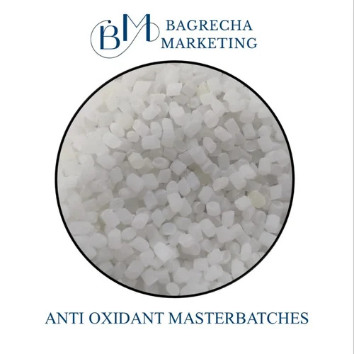 Anti Oxidant Masterbatch - Highly Pure LLDPE Granules, Eco-Friendly White Color for Plastic & Rubber Pigment Usage