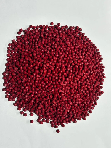 Biodegradable Red Masterbatch - Granule Form, Highly Pure, Injection Molding Application | Eco-Friendly, Recycled Plastic & Rubber Pigment