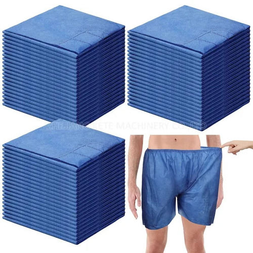 Blue Disposable Boxer Shorts - Age Group: Infants/Toddler