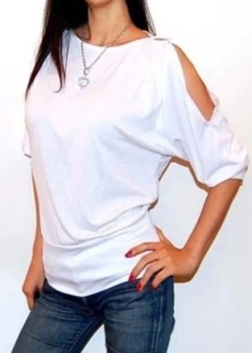 Cut Sleeves Tops - Cotton, All Sizes, All Colors | Comfortable Design, Impeccable Finish, Shrink Resistant