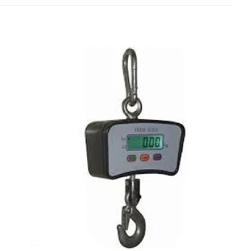 Digital Crane Weighing Scale - Digital Monitor Display, White and Gray Color, Easy Installation and Accurate Results