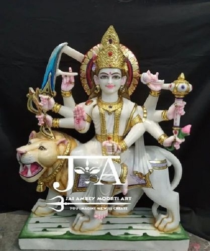 Durga Mata Marble Murti
